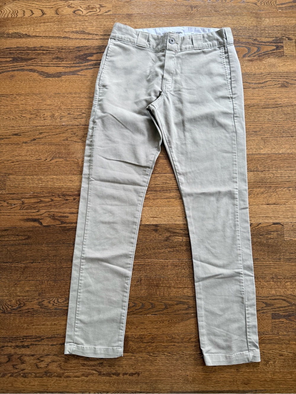Dickies Men's Khaki Slim Chino Pants - Light Tan